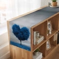 thumbnail image 6 of Table Runners 72 Inches Long Dress Scarves, Valentine's Day Farmhouse Kitchen Table Runner, Coffee Tablerunners, Blue Heart Love Trees Romance Spring 16x72 Inch, 6 of 9