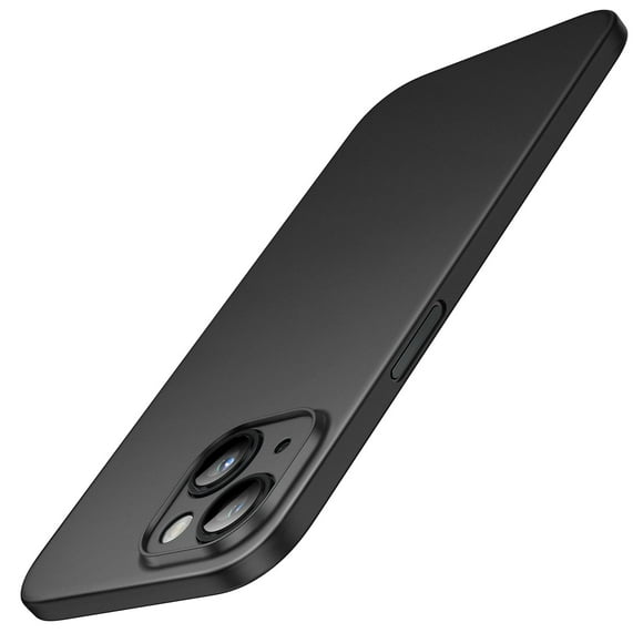 Funda JeTech Ultra Slim de 0,35 mm para iPhone 13 de 6,1 pulgadas, color negro