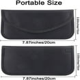 thumbnail image 2 of HLONK 4 Pack Faraday Phone Signal Blocking Bags RFID Car Key Fob Protectors GPS Anti-tracking Faraday Bags Shielding Pouch Wallets for Cell Phone Privacy Card Protection, 2 of 7