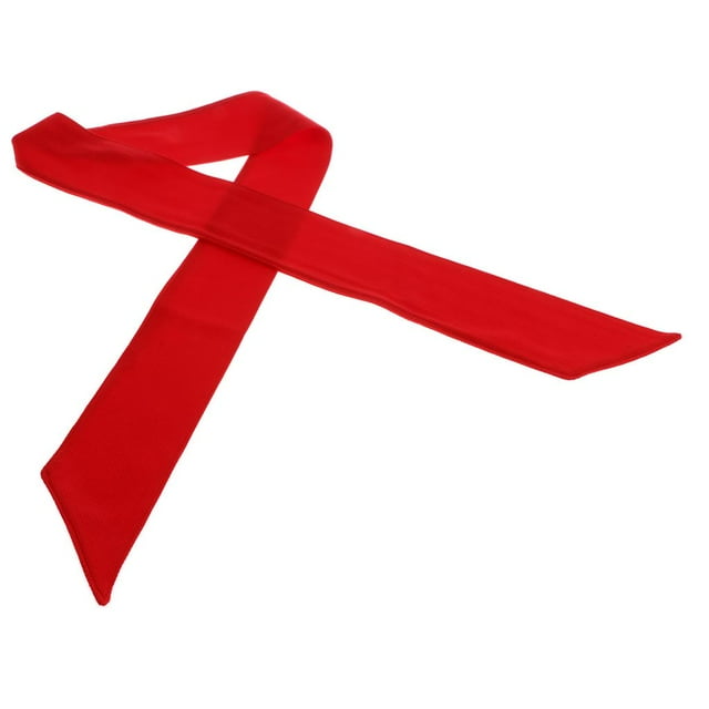 Cinta Para el pelo Cola Bandas Para el sudor deportivas diadema unisex rojo