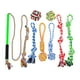 thumbnail image 2 of 8 piezas de juguete de cuerda para ejercicios de entrenamiento con barra de coqueteo para perros pequeños y grandes. Multicolores, 2 of 9