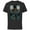 Black, variant on Black Panther: Wakanda Forever Two Worlds Reflection - Short Sleeve Cotton T-Shirt for Adults - Customized-Black
