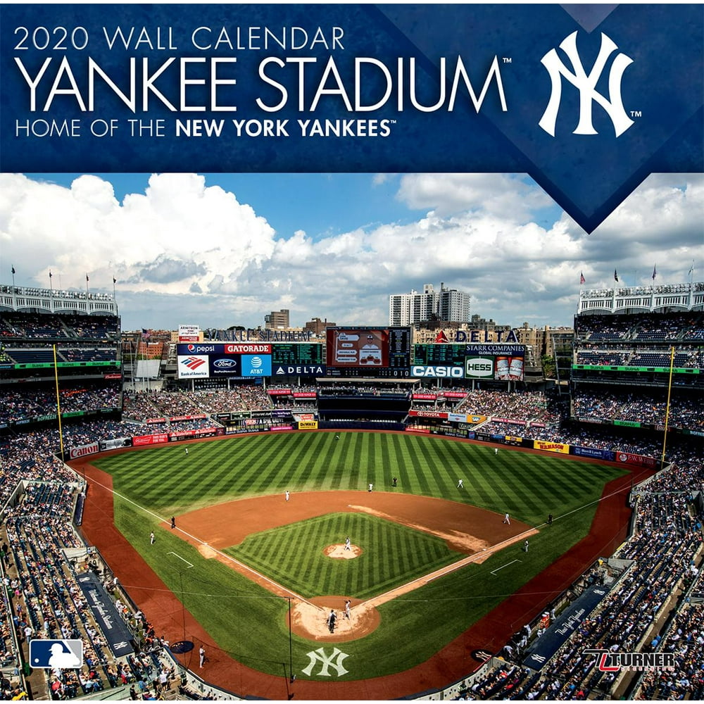 New York Yankees Yankee Stadium 2020 12x12 Stadium Wall Calendar