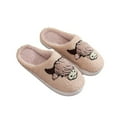 thumbnail image 5 of ZELAND Highland Cow Print Fuzzy Winter House Slippers for Men & Women - Warm, Non-Slip, Holiday Gift Indoor Shoes, 5 of 5