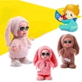 thumbnail image 2 of Cantando Walk Talk Humanoid para muñeca de juguete para niñas infantil brillante felpa eléctrica, 2 of 5