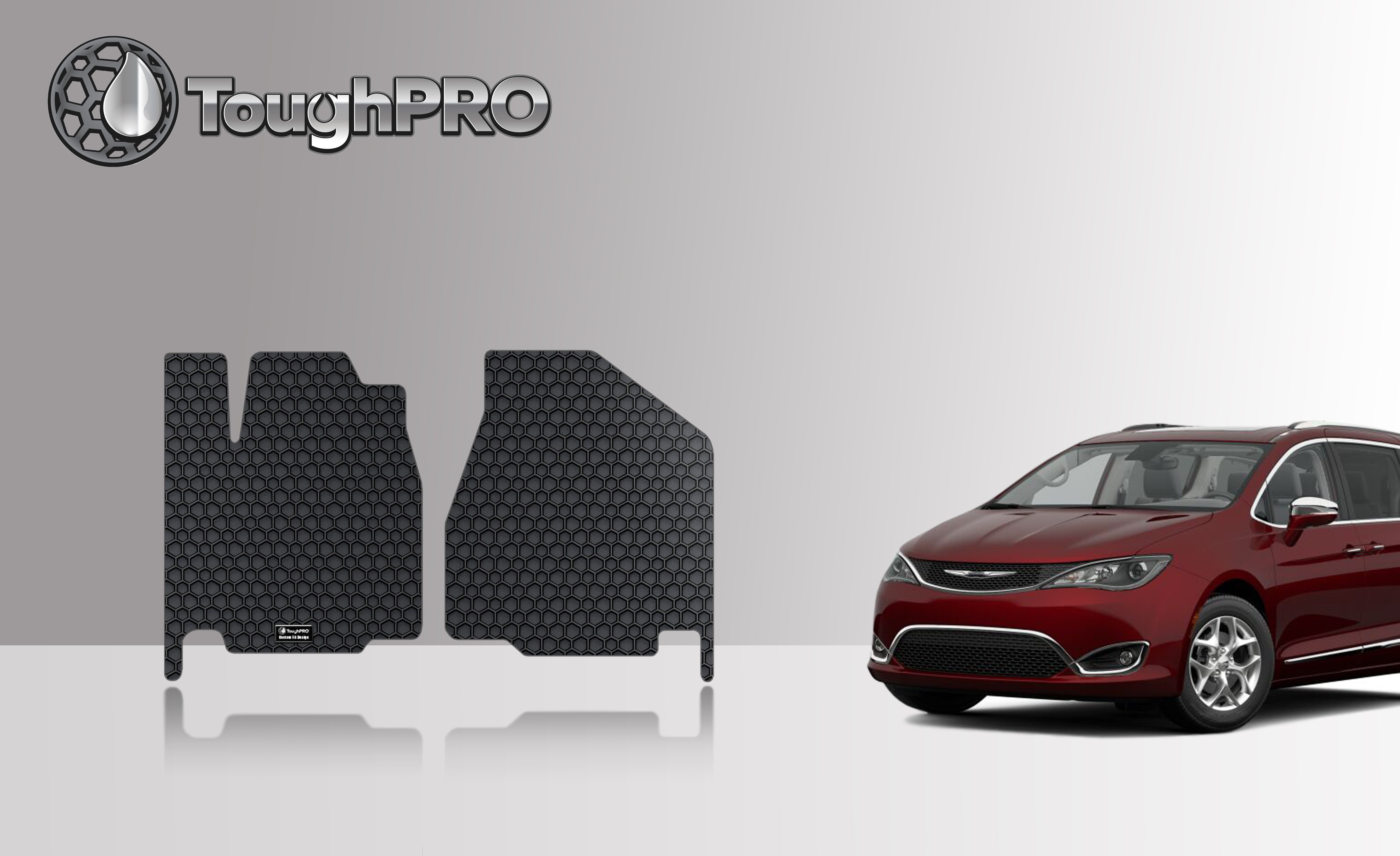 ToughPRO Floor Mat Accessories Two Front Mats Compatible with 2020