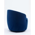 thumbnail image 3 of Durable Velvet Main Material | Used as Accent Chair in Home Office | Provide Long - lasting Support, 3 of 5