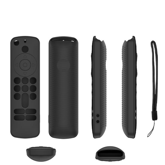 Silicone Remote Cover For TV Stick 4K(2nd Gen), Remote Controls Anti-Slip Shockproof Silicone Protective Case with Lanyard