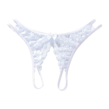 Hwmodou Women Underpants Womens Leisure Lace Open File No Off Underwear Womens Boyshorts Panties For Woman