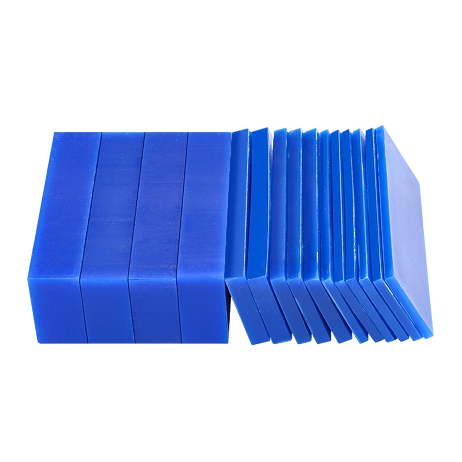 Milageto Carving Craft Supplies DIY Student Practice Sculpting Casting Tools Blue Slice