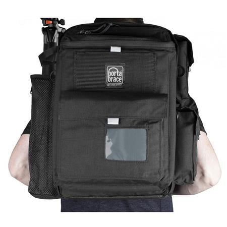 UPC: 0877547005283 | BK-1NR Backpack Camera Case  Black with Red Accents for Various Camcorders