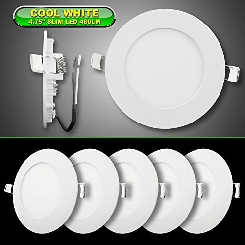 5 Pack Leisure Led Rv Boat Recessed, Low Profile Led Recessed Ceiling Lights