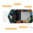 thumbnail image 4 of Square PU Leather Luggage Tags, 2 Pack, with Privacy Cover and Stainless Steel Ring - Suitable for Travel, Backpack, Handbag - Bag Tags, Handbag Tags Butterfly, 4 of 7