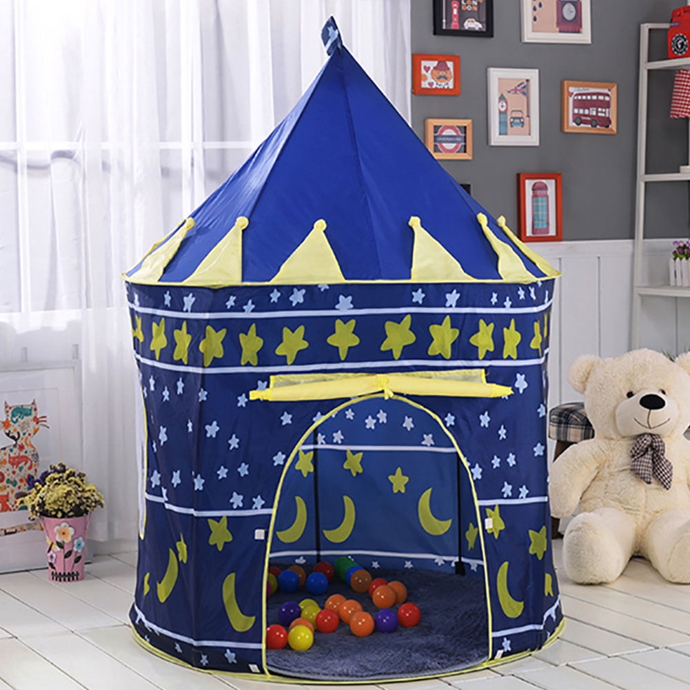 HYDa Folding Kids Play Tent Children Indoor Outdoor Ball Pool Game Castle  Crawl House - Walmart.com