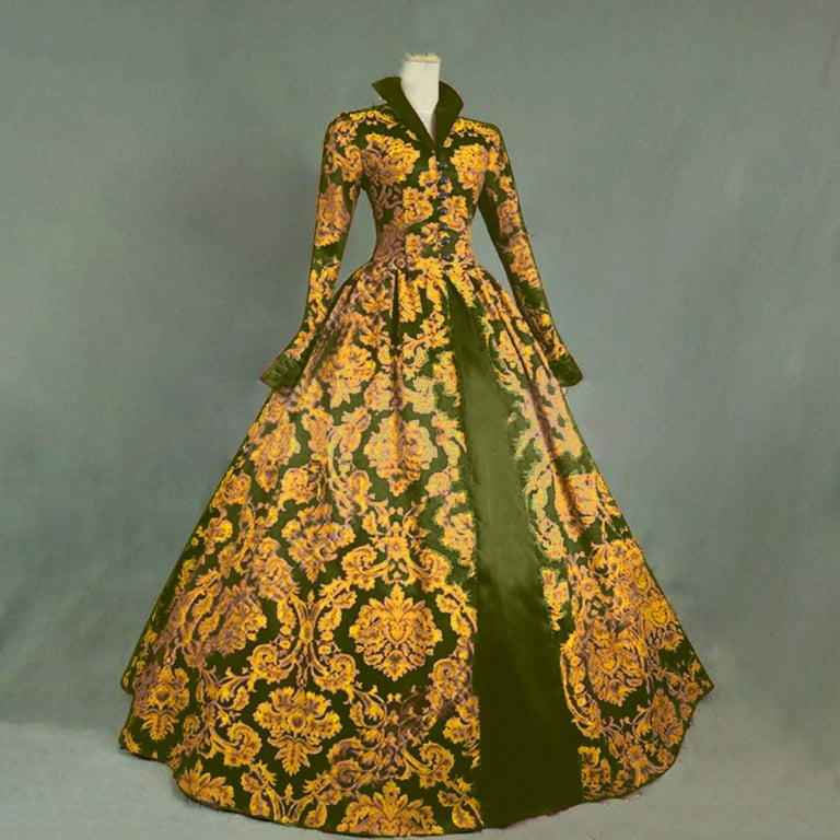nerohusy Victorian Dresses for Women Vintage Cosplay Dress Renaissance Medieval Dress Princess Ball Gown 18th Century Costume Green,S - Walmart.com nerohusy Victorian Dresses for Women Vintage Cosplay Dress Renaissance Medieval Dress Princess Ball Gown 18th Century Costume Green,S - Walmart.com