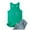 Green, variant on Women Summer Tops Women Summer Letter Printed Round Neck Casual Sleeveless Vest Top Cropped Active Compression Long Compression Shirts Camisoles Girls Big Bra Top Body Shape 4 8 Long T XL