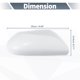 thumbnail image 3 of Reemplazo de la tapa del espejo retrovisor derecho del pasajero para Toyota Camry V70 8ª 2018-2021, blanco, 3 of 6