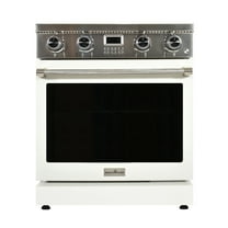 30" Electric Range w/ White Door