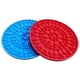 thumbnail image 2 of 2packblue+reddog Lick Pad Slow Feeder Lick Mat For Dogs,dog Peanut Butter Lick Pad With Super Suction To Wall, 2 of 4