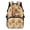 Capybar Burger Pattern, variant on Comfortable Backpack for Daypack Shopping, Polyester Soft Large Capacity Backpack, Orange Sports Car Splatter