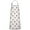 White Cow Heart, variant on White Cow Strawberry Jar Pattern Apron-Garden Aprons for Women with Pockets-Cotton Linen Waterproof Kitchen Cooking Gardening Aprons Adjustable for Kitchen,Cooking,BBQ and Salon 33x27 Inch