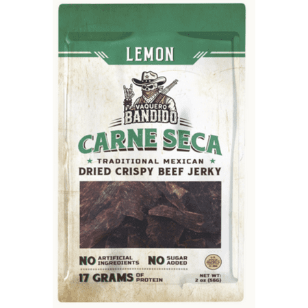 Vaquero Bandido Beef Jerky Lemon