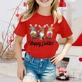 thumbnail image 2 of CAIXIA Easter Shirts Girls T Shirt Easter Day Boys Shirts Size 10 Fashion Crewneck Short Sleeve Tshirts Girl Tops Size 6 Tees Size 7 Boys Clothes 4-5 Years, 2 of 4