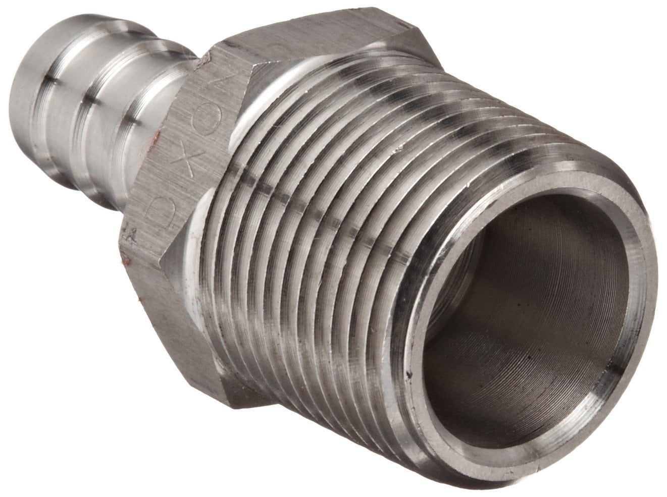Dixon RN46 Stainless Steel 316 Hose Fitting, Insert, 3/4" NPT Male x 1/