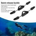 thumbnail image 4 of Diving Spring Fin Strap, Premium Stainless Steel, Quick Release Buckles Scuba Diving with Enhanced Grip for Men and Women, 4 of 7
