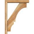 thumbnail image 3 of Ekena Millwork 4"W x 20"D x 28"H Balboa Block Rough Sawn Bracket w/ Offset Brace, Western Red Cedar, 3 of 25