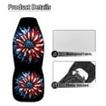 thumbnail image 5 of Yuyamidu Sunflower Front Seat Covers for Cars Front Seats Only 2 Pack Car Seat Decor American Flag Auto Seat Cover Sets Auto Accessories for Women, 5 of 7