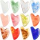 thumbnail image 1 of Herramientas faciales Gua Sha de resina Sherr para masaje en forma de corazón, 12 unidades, 1 of 6