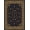 Blue, variant on Radici Usa Castello Area Rug 953 Black Persian Bordered 2' 2" x 7' 7" Rectangle