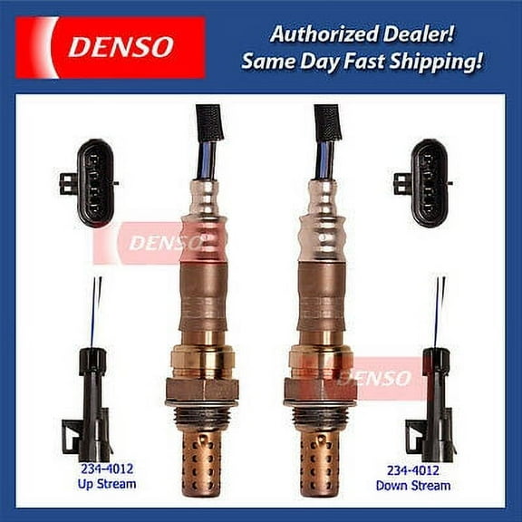 Denso Oxygen Sensor 2PCS. for 95-03 Acura/Cadillac/Chevy/GMC/Honda/Isuzu/Pontiac