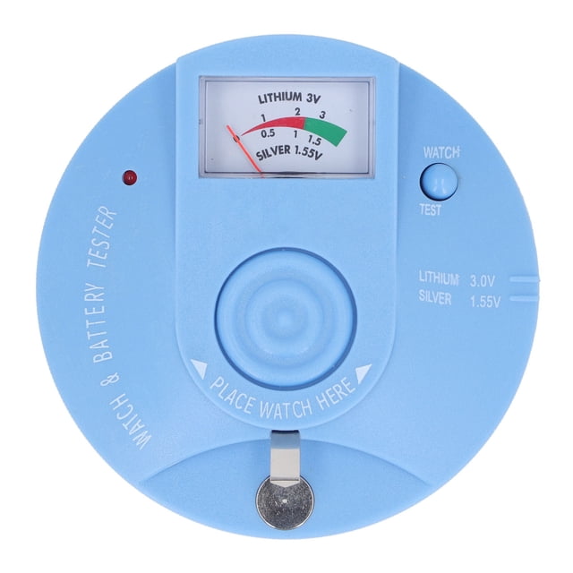Probador de pulso de batería de reloj, probador de bobina de celda de botón de reloj de cuarzo, analizador, detector de movimiento, herramienta de reparación