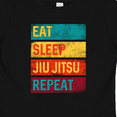 thumbnail image 4 of Inktastic Eat Sleep Jiu Jitsu Repeat Boys or Girls Baby T-Shirt, 4 of 5