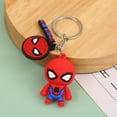 thumbnail image 3 of LLavero de dibujos animados de Marvel, Spiderman, Iron Man, Hero, Anime, Avengers, Spiderman, figura, bolsa de PVC, llave, juguetes, regalo, 3 of 5
