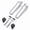 银色, variant on Rear Passenger Foot Peg Bracket Assembly for Ducati Panigale V4/S 2018-2020, CNC Aluminum Alloy Footrest Pegs Kit, Silver & Black Available
