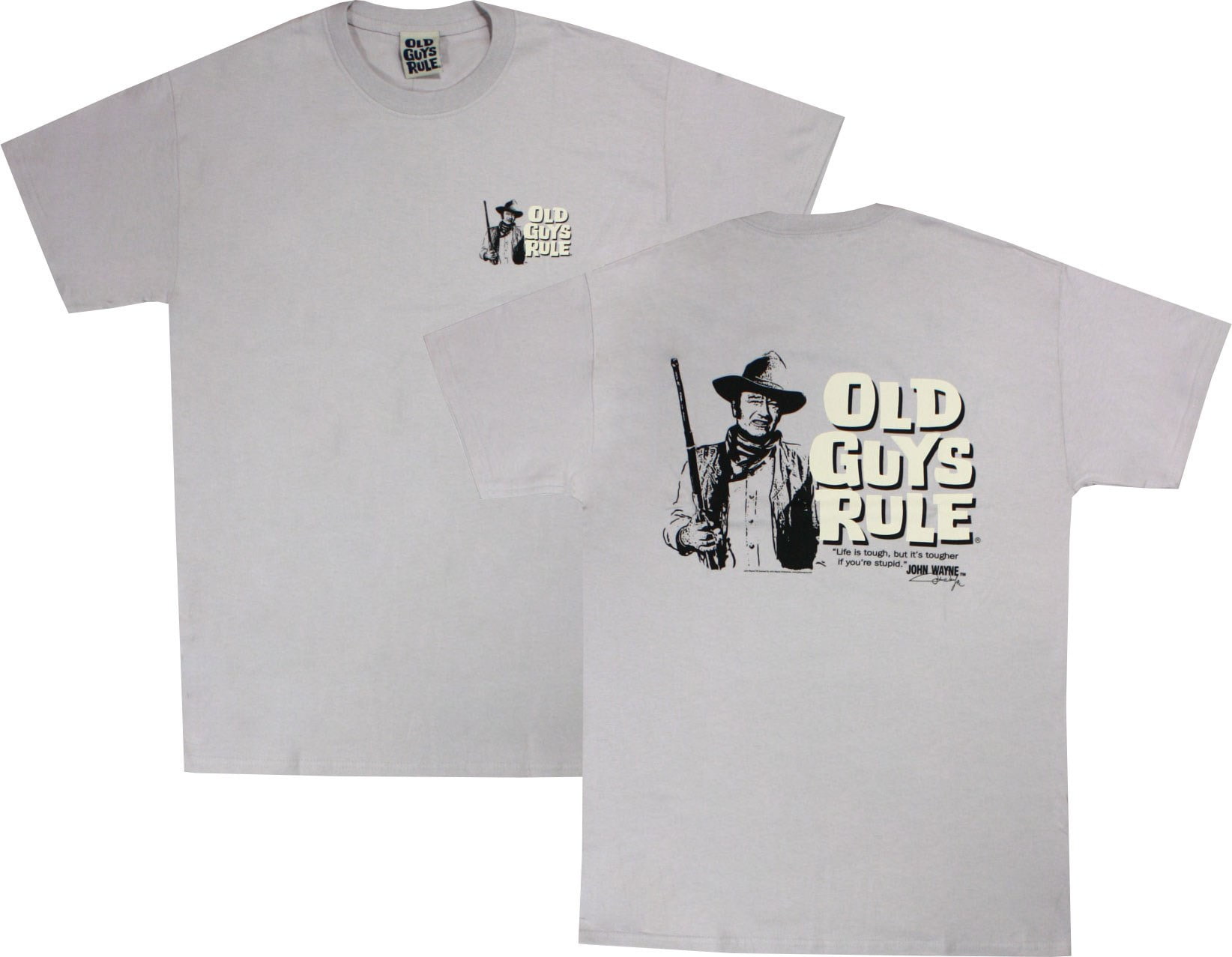 old guys rule shirt john wayne