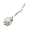 thumbnail image 1 of Pinzas multiusos para servir alimentos, herramientas para barbacoa, pinzas para pan, pinzas para postres, pinzas para repostería para bodas, cumpleaños, banquetes, barbacoas y Plata redonda, 1 of 7