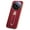 Red, variant on Case For Honor Magic 8 Pro/8 , PU Leather Shell With Scratch-Resistant Camera Protective Holder Cover