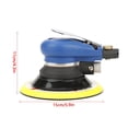 thumbnail image 4 of Garosa AT-980 5 /6  Air Random Orbital Sander Round Polisher Pneumatic Hand Sanding Tool, Pneumatic Sander, Random Orbital Sander, 4 of 4