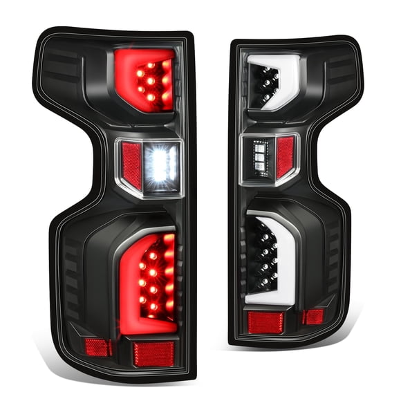 Luces traseras DNA MOTORING LED transparentes para Chevy Silverado 1500