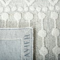 thumbnail image 6 of SAFAVIEH Blossom Aspen Aztec Geometric Wool Runner Rug, Silver/Ivory, 2'3" x 8', 6 of 8