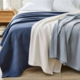 thumbnail image 3 of Better Homes & Gardens Luxury Cotton Bed Blanket, Soft Silver, King, 3 of 5
