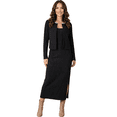 thumbnail image 1 of Set de Vestido y Suéter, Conjunto Elegante Stretch, Vestido con Abertura Suéter Ligero para Mujer, 1 of 5