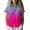 508_Hot Pink, variant on Jxximdong Button-up Shirts for Women Women's Casual Short Sleeve Regular Cardigan Top Shirt Spring Tops