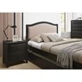 thumbnail image 4 of Furniture of America Lorvyn Wood 2-Piece Full Bedroom Set in Dark Gray, 4 of 4