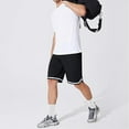 thumbnail image 4 of Puztloy Men's Workout Shorts - 7'' Quick Dry Running Sports Athletic Gym Shorts with Pockets, 4 of 6