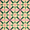 Pink Symmetrical Stars, variant on Yayeee Napkin Holder for Table Kitchen Paper Tissue Organization, Green Symmetrical Stars
